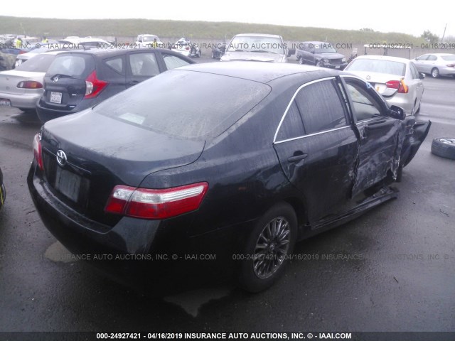 4T1BE46K59U280980 - 2009 TOYOTA CAMRY SE/LE/XLE BLACK photo 4