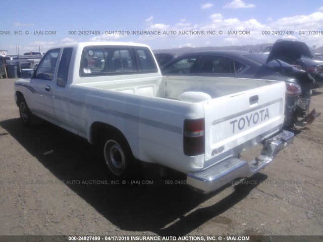 JT4RN93P6M5026262 - 1991 TOYOTA PICKUP 1/2 TON EX LNG WHLBSE DLX WHITE photo 3