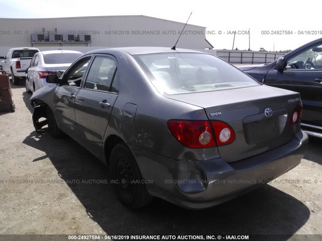 1NXBR32E96Z734755 - 2006 TOYOTA COROLLA CE/LE/S GRAY photo 3