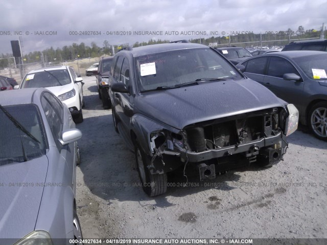 1D4HD48N75F597699 - 2005 DODGE DURANGO SLT GRAY photo 1