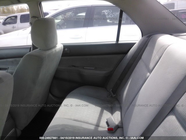 JA3AJ26E35U034903 - 2005 MITSUBISHI LANCER ES WHITE photo 8