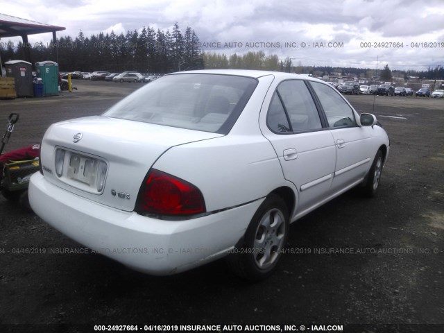 3N1CB51D45L593364 - 2005 NISSAN SENTRA 1.8/1.8S WHITE photo 4