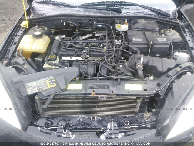 1FAHP34N57W282526 - 2007 FORD FOCUS ZX4/S/SE/SES 黑色 照片 10