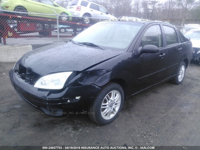 1FAHP34N57W282526 - 2007 FORD FOCUS ZX4/S/SE/SES 黑色 照片 2