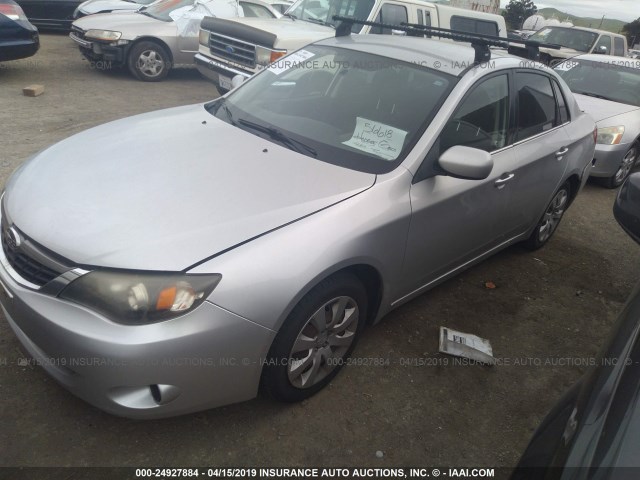 JF1GE61639H505640 - 2009 SUBARU IMPREZA 2.5I SILVER photo 2