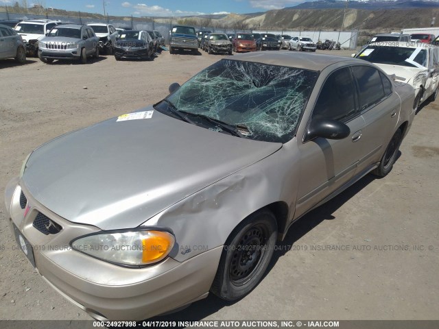 1G2NE52E85M233478 - 2005 PONTIAC GRAND AM SE GOLD photo 6