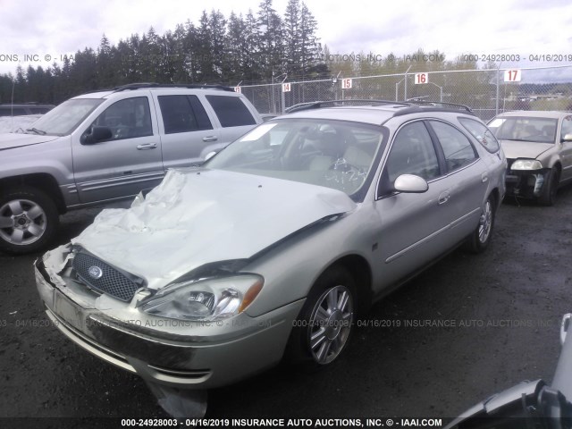 1FAHP59S94A107554 - 2004 FORD TAURUS SEL TAN photo 2