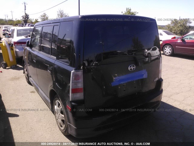 JTLKT324354000497 - 2005 TOYOTA SCION XB 黑色 照片 3