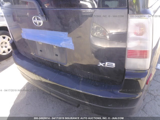 JTLKT324354000497 - 2005 TOYOTA SCION XB 黑色 照片 6