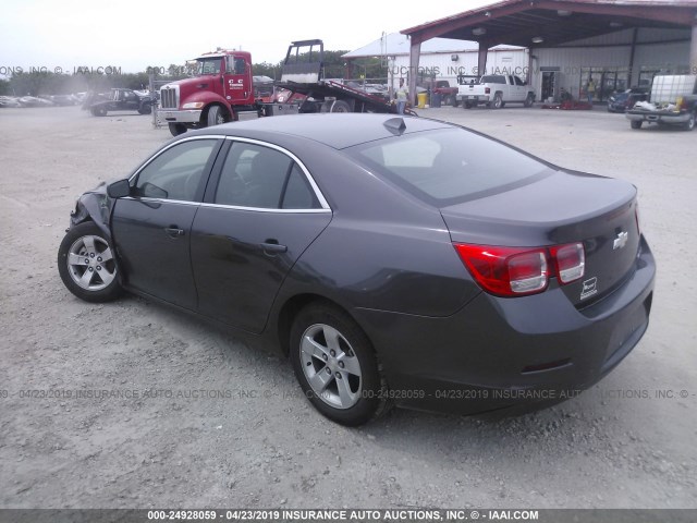 1G11C5SA1DF155831 - 2013 CHEVROLET MALIBU 1LT GRAY photo 3