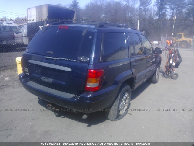 1J4GW48S64C239562 - 2004 JEEP GRAND CHEROKEE LAREDO/COLUMBIA/FREEDOM 蓝色 照片 4