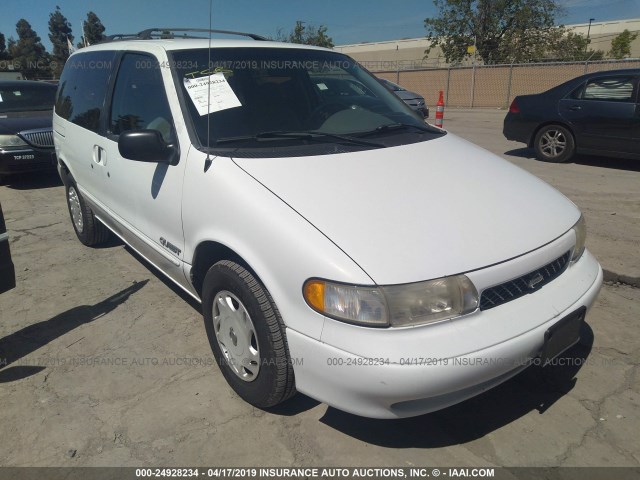 4N2DN1111VD829866 - 1997 NISSAN QUEST XE/GXE WHITE photo 1