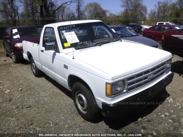 1GCBS14E7J2218490 - 1988 CHEVROLET S TRUCK S10 WHITE photo 1