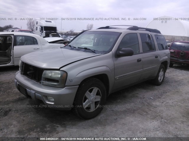 1GNET16P836192204 - 2003 CHEVROLET TRAILBLAZER EXT GOLD photo 2