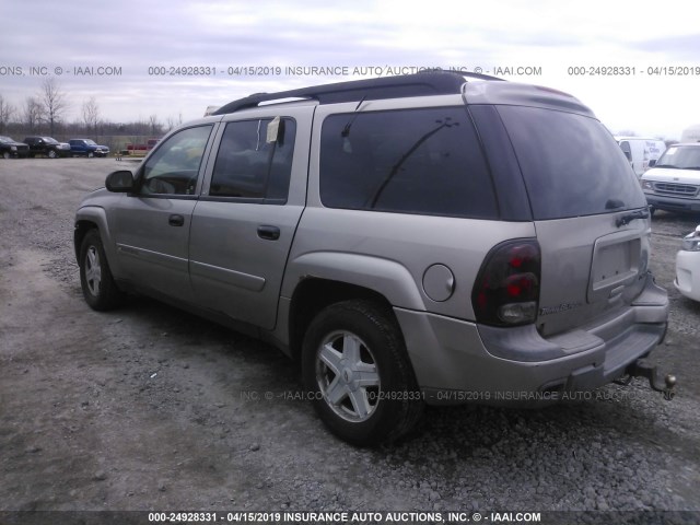 1GNET16P836192204 - 2003 CHEVROLET TRAILBLAZER EXT GOLD photo 3