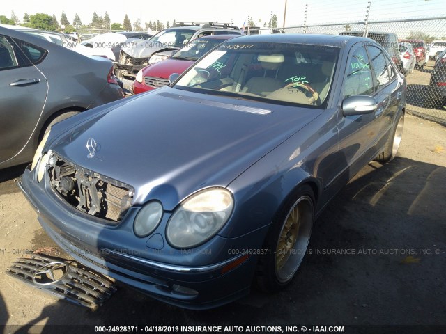 WDBUF65J03A175074 - 2003 MERCEDES-BENZ E 320 Light Blue photo 2