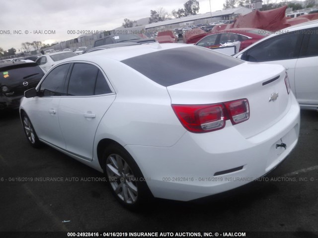 1G11E5SA5DF285833 - 2013 CHEVROLET MALIBU 2LT WHITE photo 3