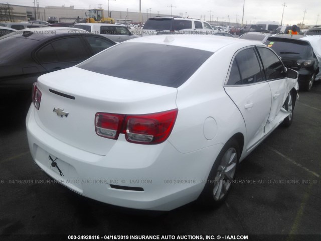 1G11E5SA5DF285833 - 2013 CHEVROLET MALIBU 2LT WHITE photo 4