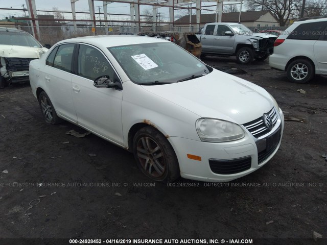 3VWRG71K66M657822 - 2006 VOLKSWAGEN JETTA 2.5 WHITE photo 1