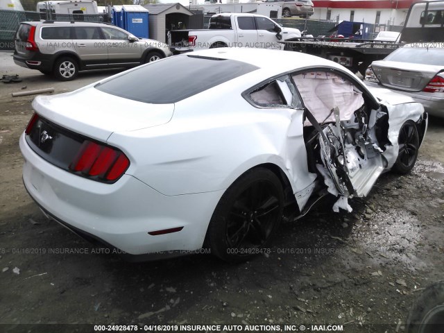 1FA6P8TH9G5272118 - 2016 FORD MUSTANG WHITE photo 4