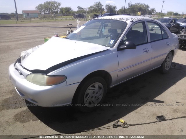 3FAFP13P31R140829 - 2001 FORD ESCORT GRAY photo 2