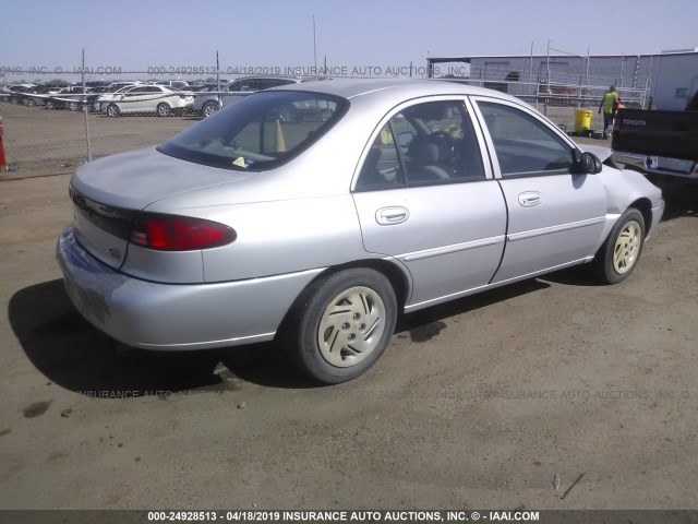 3FAFP13P31R140829 - 2001 FORD ESCORT GRAY photo 4