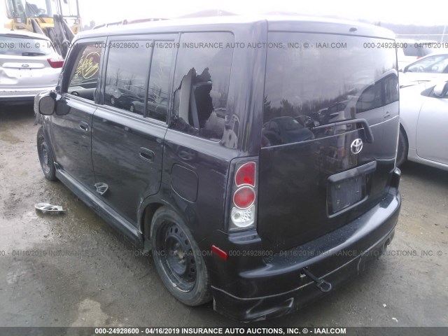 JTLKT324264116873 - 2006 TOYOTA SCION XB 黑色 照片 3