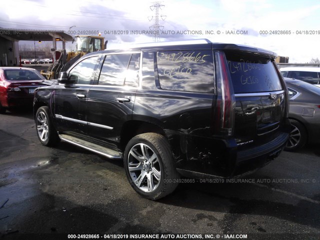 1GYS4NKJ9FR580508 - 2015 CADILLAC ESCALADE PREMIUM BLACK photo 3