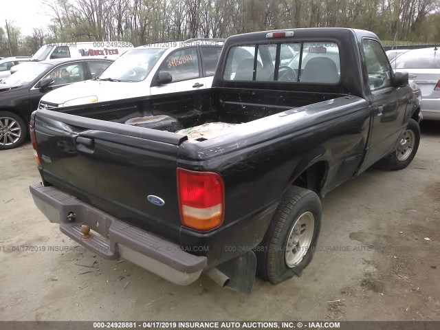 1FTCR10A3VUA16436 - 1997 FORD RANGER BLACK photo 6