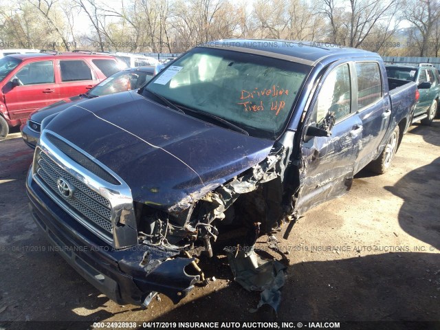 5TBDV581X7S466158 - 2007 TOYOTA TUNDRA CREWMAX LIMITED 蓝色 照片 2