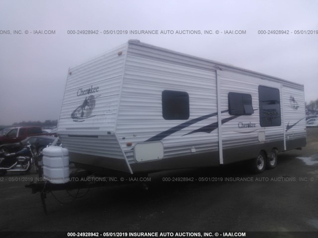 4X4TCKE216P098251 - 2006 FOREST RIVER CHEROKEE TRAVEL TRAILERS  WHITE photo 2
