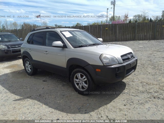 KM8JN72D96U374456 - 2006 HYUNDAI TUCSON GLS/LIMITED GREEN photo 1