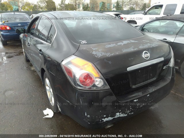 1N4AL21E57N473901 - 2007 NISSAN ALTIMA 2.5/2.5S BLACK photo 3