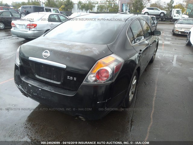 1N4AL21E57N473901 - 2007 NISSAN ALTIMA 2.5/2.5S BLACK photo 4