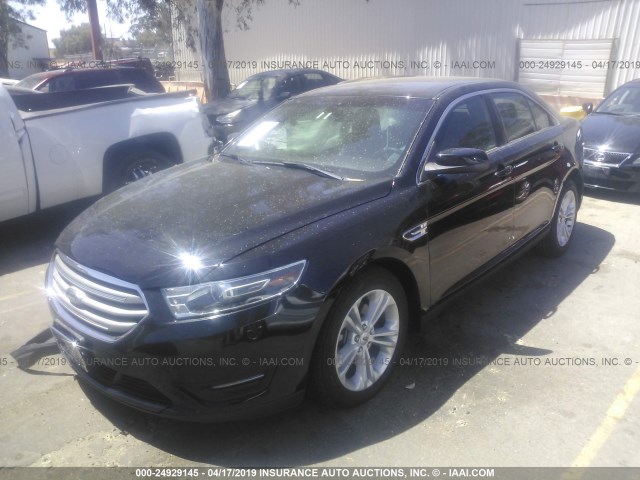 1FAHP2E85GG147513 - 2016 FORD TAURUS SEL BLACK photo 2