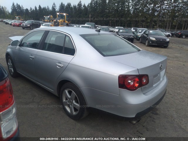 3VWRM81K18M077962 - 2008 VOLKSWAGEN JETTA SE/SEL SILVER photo 3