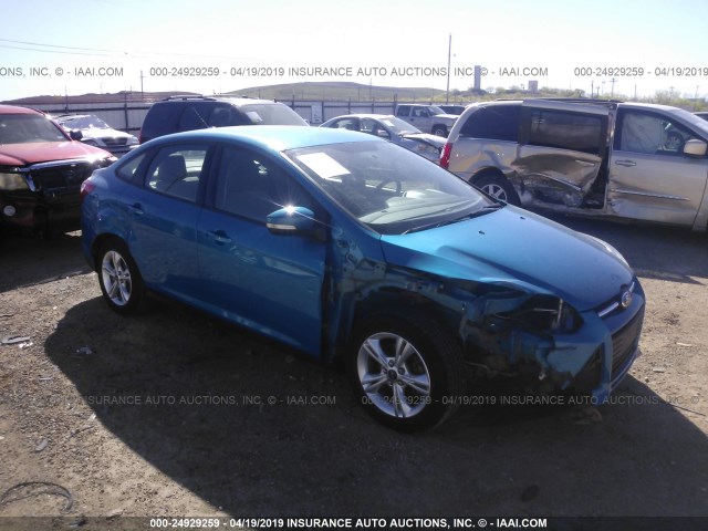 1FADP3F27DL151340 - 2013 FORD FOCUS SE BLUE photo 1