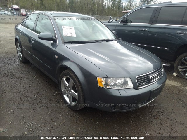 WAULT68E03A284460 - 2003 AUDI A4 3.0 QUATTRO GRAY photo 1