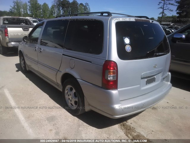 1GHDX13E71D257574 - 2001 OLDSMOBILE SILHOUETTE LUXURY GRAY photo 3