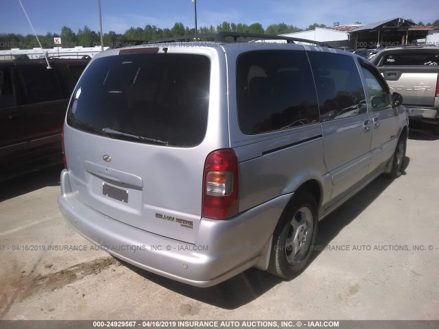 1GHDX13E71D257574 - 2001 OLDSMOBILE SILHOUETTE LUXURY GRAY photo 4