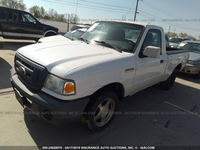 1FTKR1AD2APA60456 - 2010 FORD RANGER WHITE photo 2