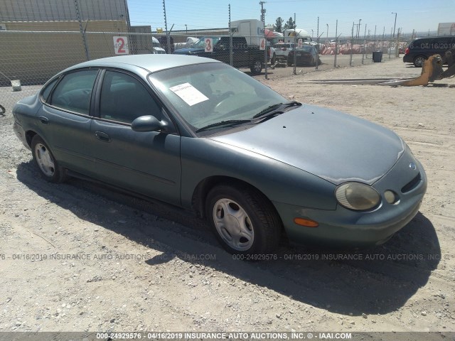 1FALP52U6VG200892 - 1997 FORD TAURUS GL GREEN photo 1