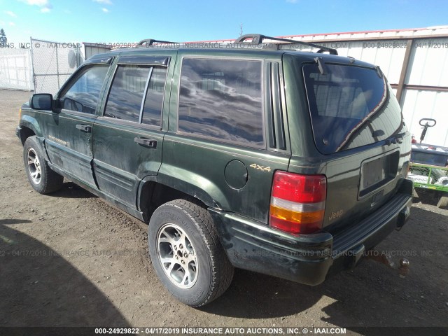 1J4GZ78S0VC590056 - 1997 JEEP GRAND CHEROKEE LIMITED/ORVIS GREEN photo 3