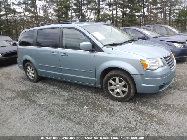 2A8HR54P98R769040 - 2008 CHRYSLER TOWN & COUNTRY TOURING BLUE photo 1