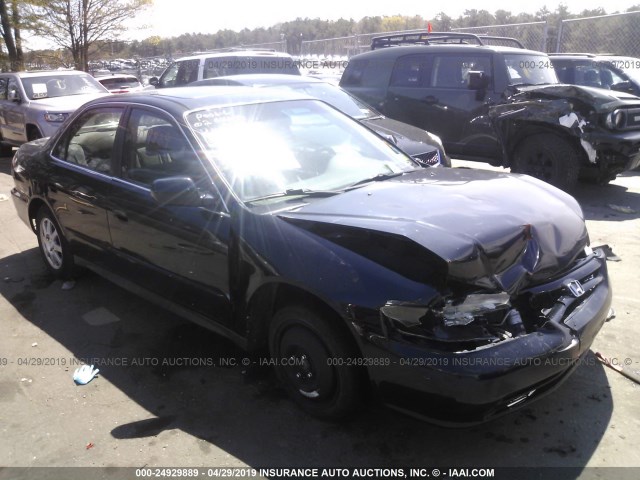 1HGCG66862A135068 - 2002 HONDA ACCORD EX/SE BLACK photo 1