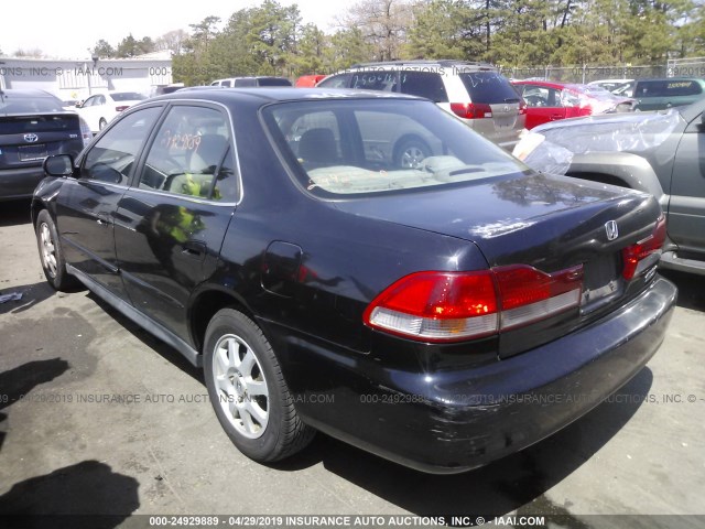 1HGCG66862A135068 - 2002 HONDA ACCORD EX/SE BLACK photo 3