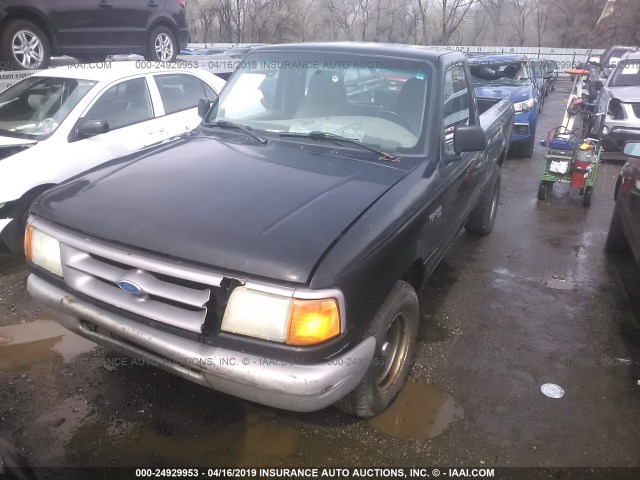 1FTCR10A8TPB42173 - 1996 FORD RANGER BLUE photo 2