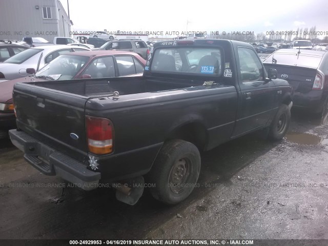 1FTCR10A8TPB42173 - 1996 FORD RANGER BLUE photo 4