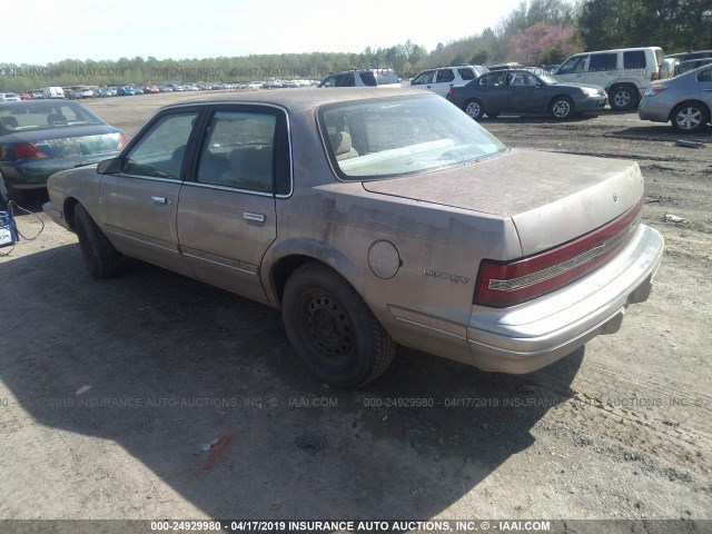 1G4AG55M5T6448658 - 1996 BUICK CENTURY SPECIAL/CUSTOM/LIMITED GOLD photo 3