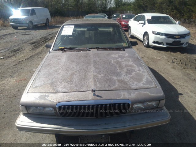 1G4AG55M5T6448658 - 1996 BUICK CENTURY SPECIAL/CUSTOM/LIMITED GOLD photo 6